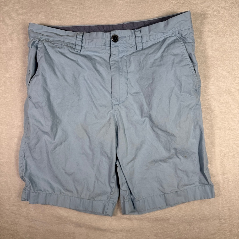 J. Crew Men's Light Blue Club‎ Short Cotton Blend Size 33W